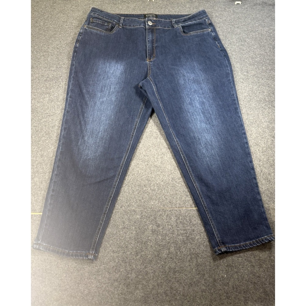 BloomChic Denim‎ Plus Size Straight Leg Jeans Size US 22